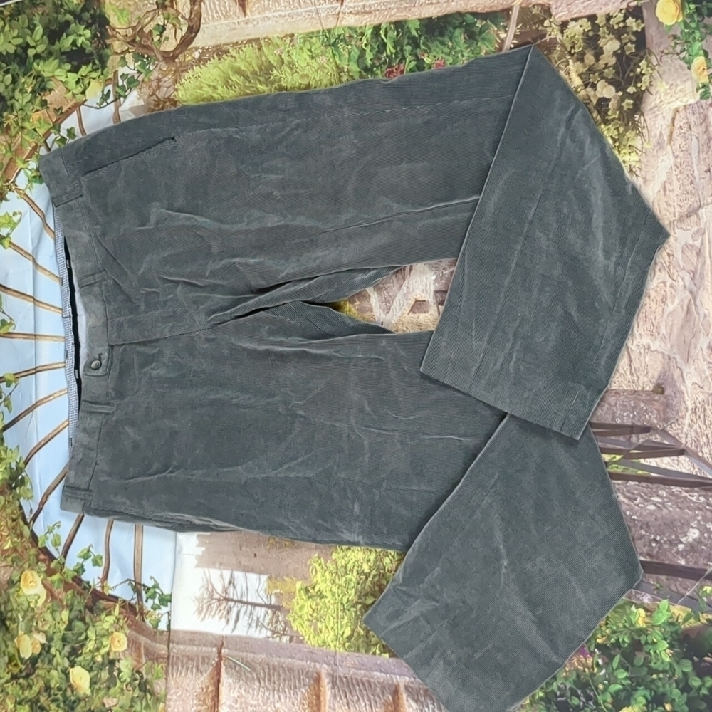 Hiltl the ultimate gray trousers courderoy size 38x31